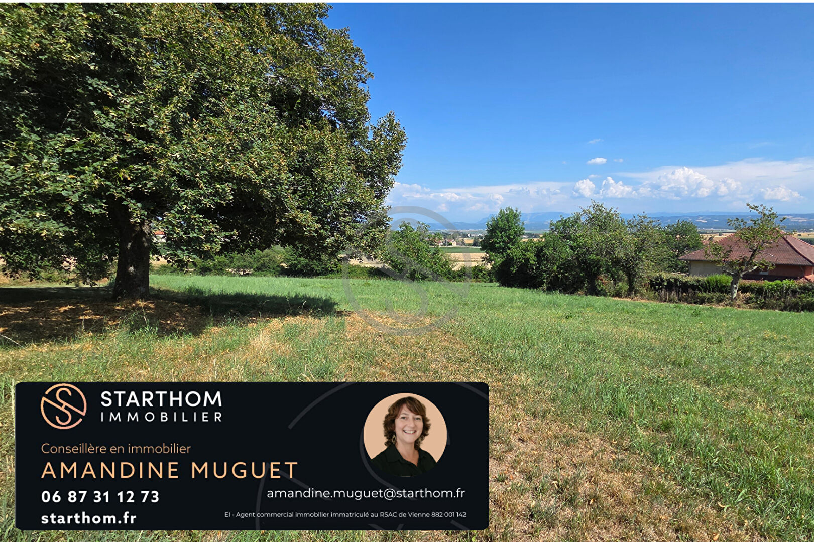 Terrain constructible à Ornacieux-balbins