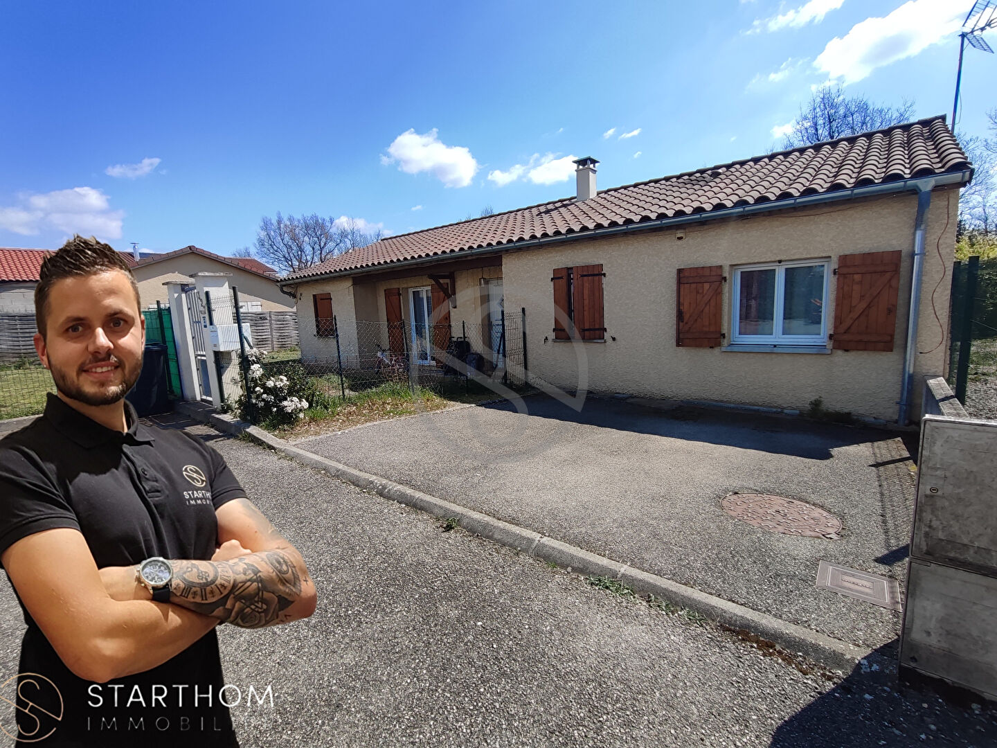 Maison de plain pied 102m² sur terrain plat