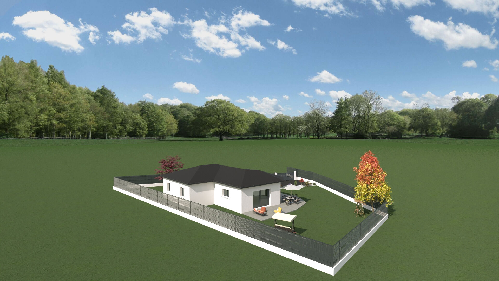 TERRAIN CONSTRUCTIBLE 756M² 38620 MASSIEU