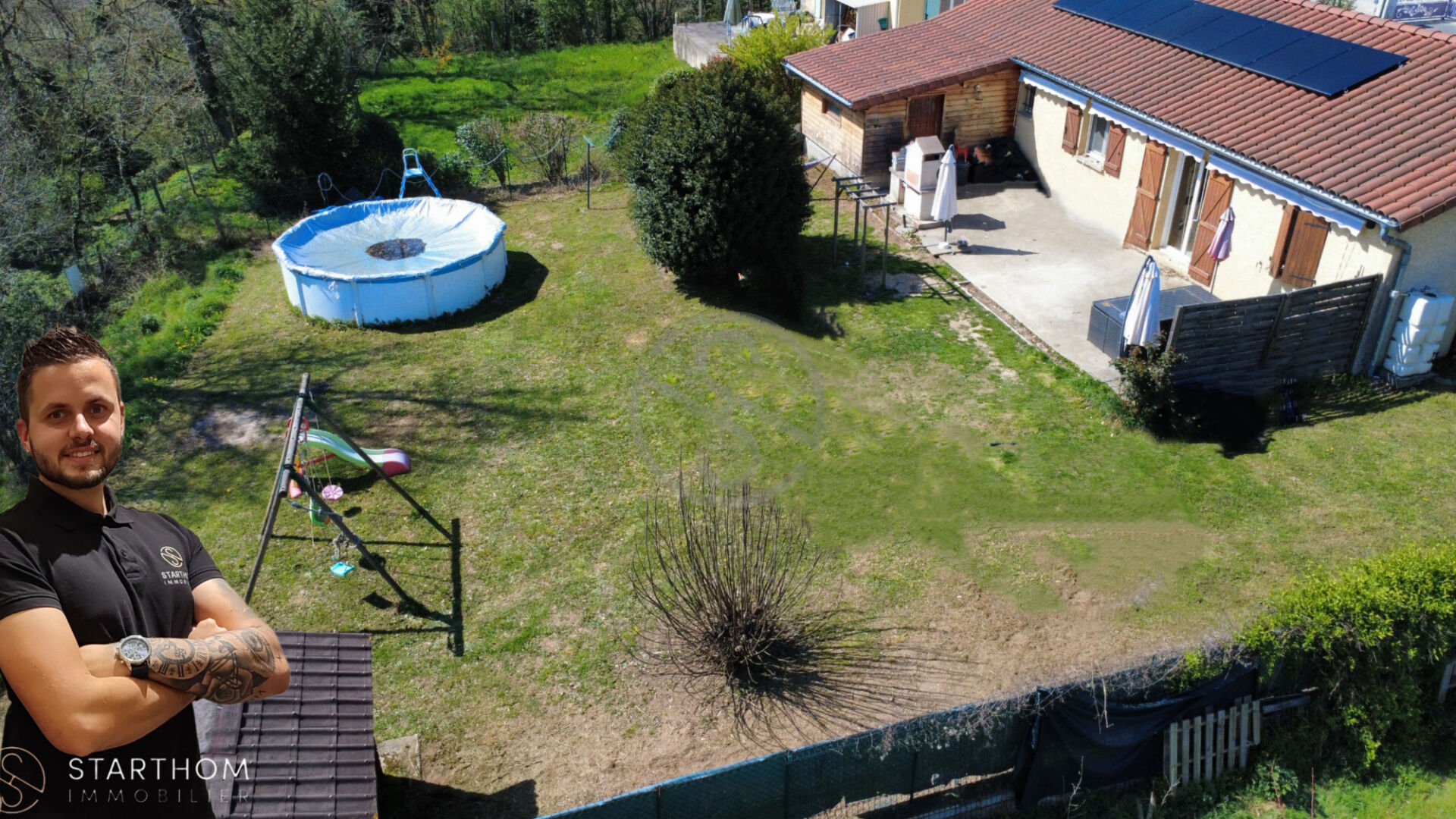 Maison de plain pied 102m² sur terrain plat