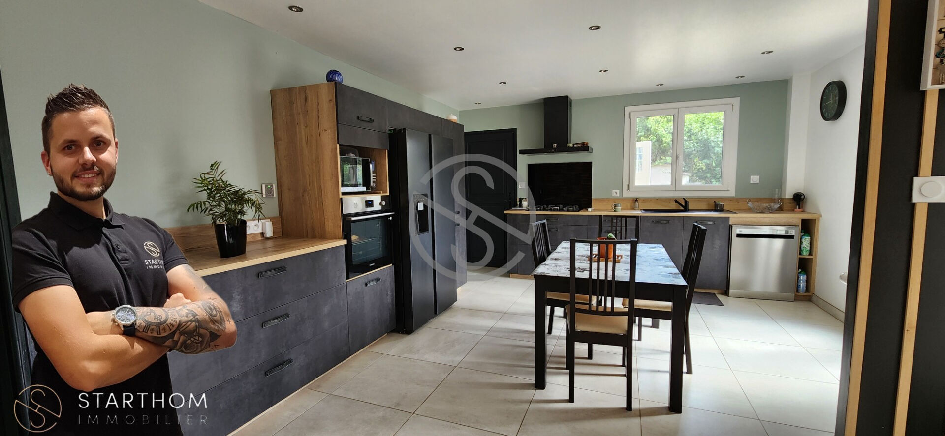 Maison familiale rénovée  135m²  4 chambres  Terrain 975 m²