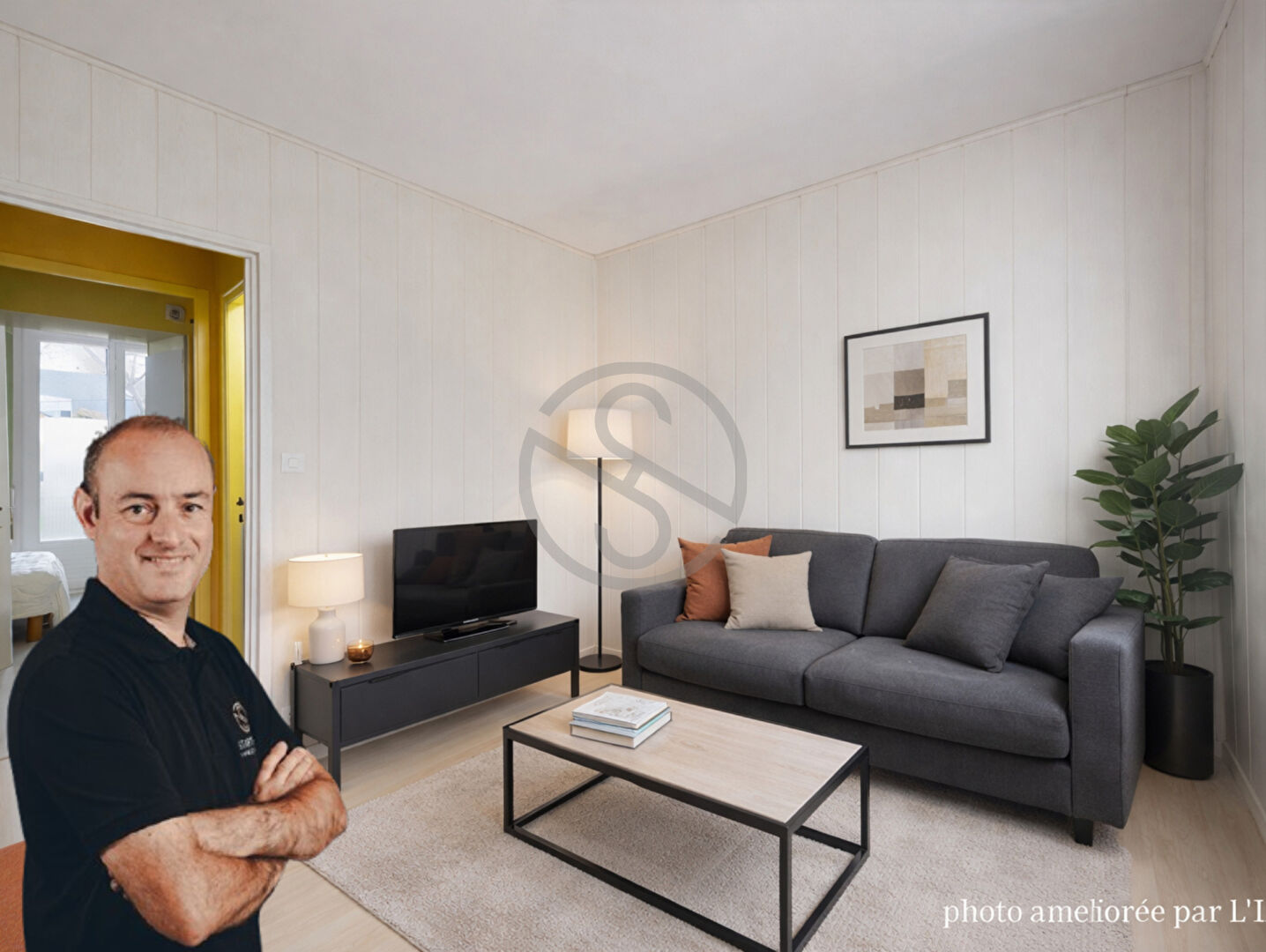 Appartement 4 pièces de 65 m²  avec cave et parking privé