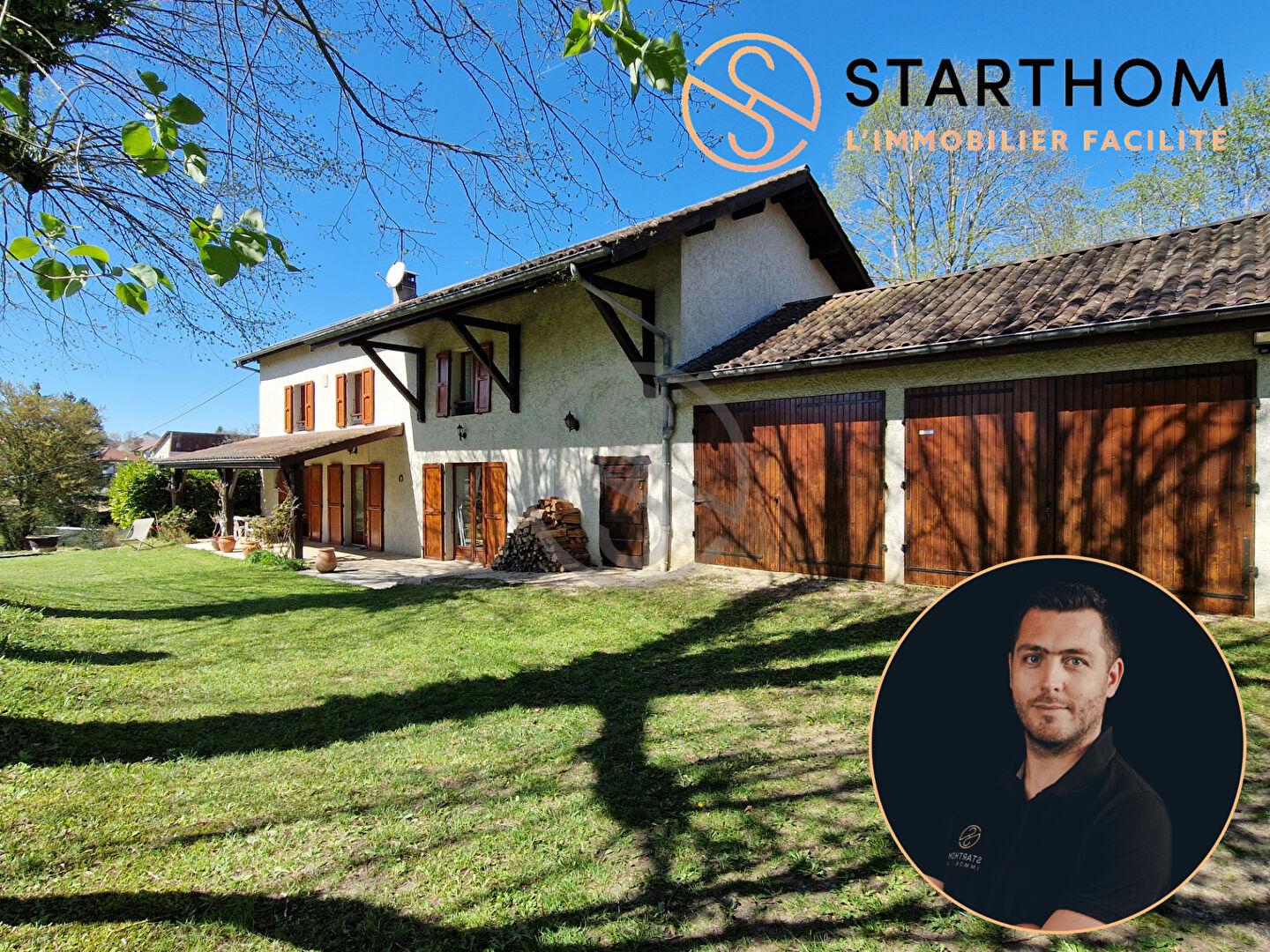 Belle maison de 120 m2 + double garage