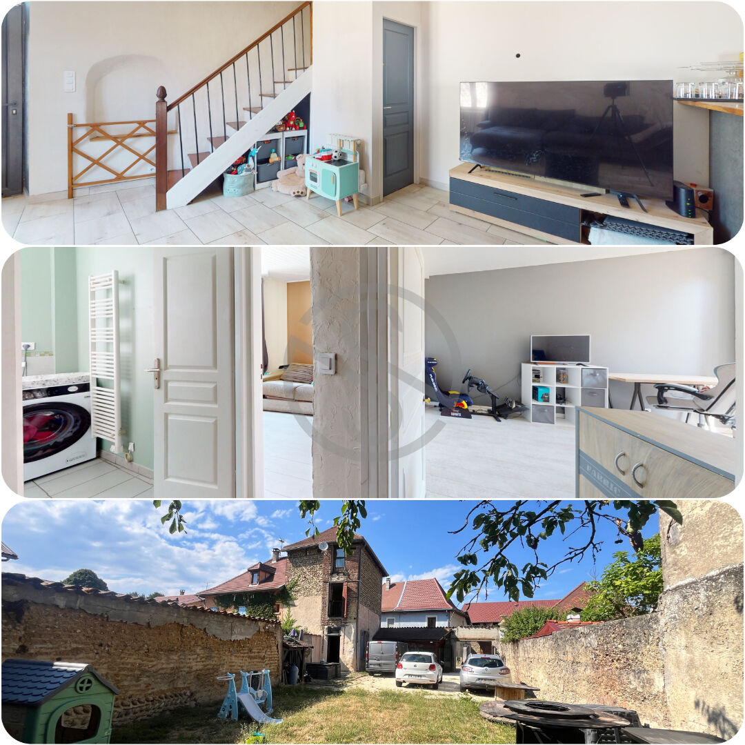 LA FRETTE  38260 – Maison familiale 89 m²  – 4 chambres – Terrain constructible de 529 m²